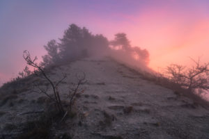 Sunrise on the Jenzig, Nebel, Jena, Thuringia, Germany Sunrise on the Jenzig, Nebel, Jena, Thuringia, Germany